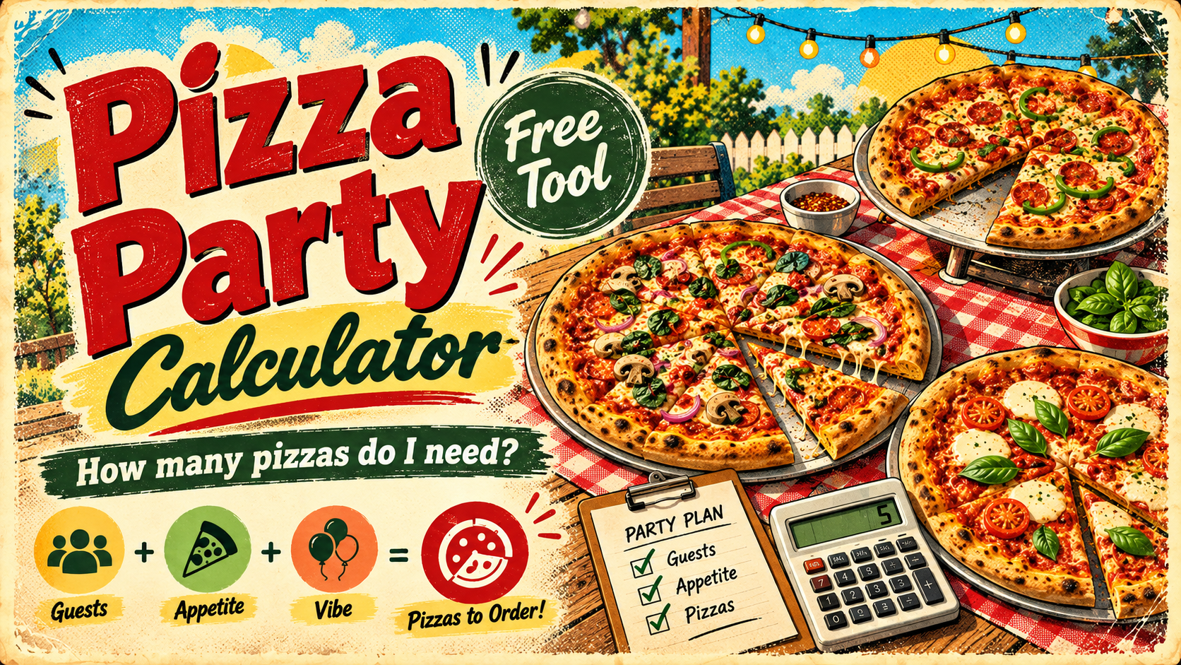 Pizza Party Calculator