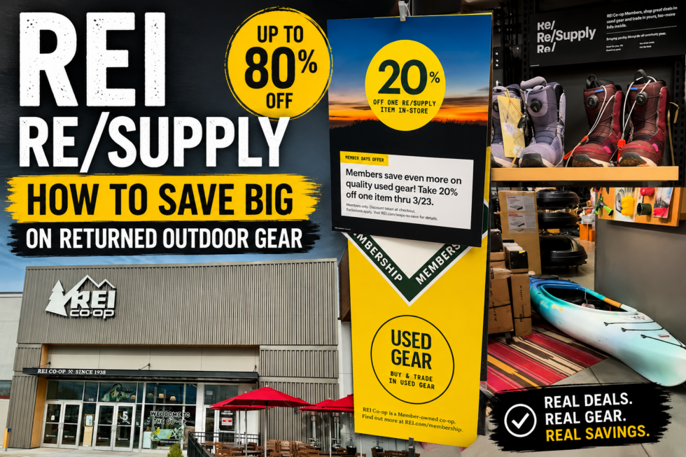 REI Re/Supply Guide: How to Save Big on Returned Outdoor Gear