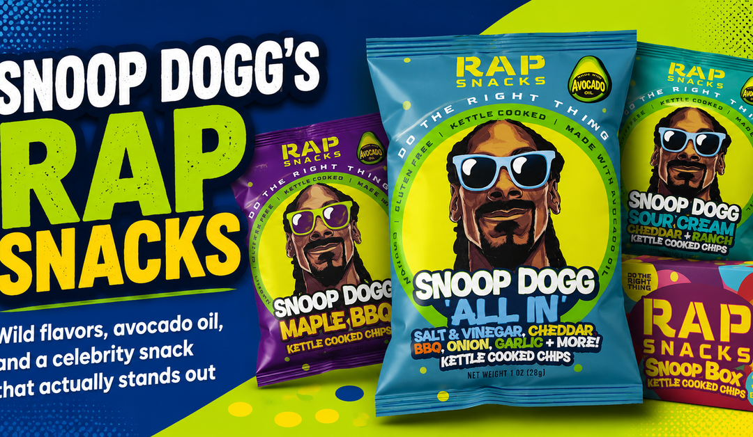 Snoop Dogg’s Rap Snacks Are Exactly as Wild as You’d Expect